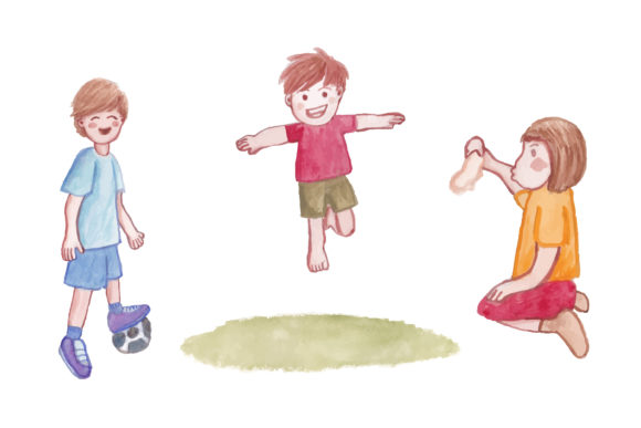 Children Illustration Watercolor