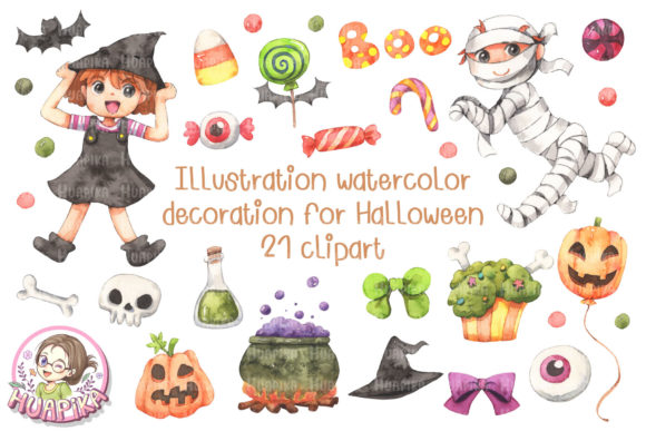 Illustration Halloween Watercolor