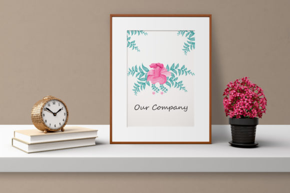 Watercolor Floral Frame: A Seller's Review of Illustrations