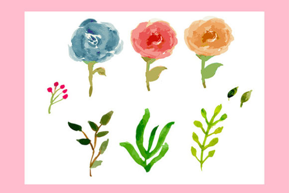 Watercolor My List Template